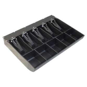 APG Cash Drawer FIXED TILL ASSEMBLY 5X5 WITH PLASTIC BIL